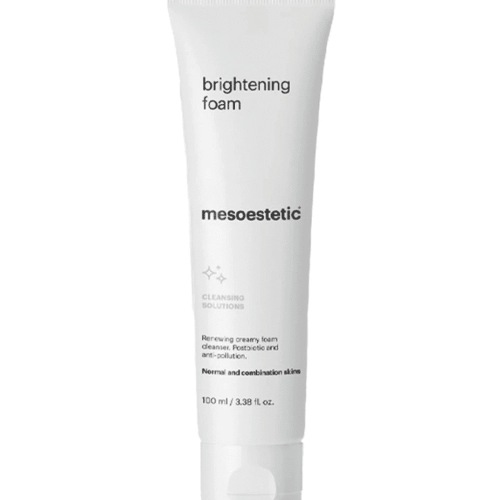 mesoestetic brightening foam