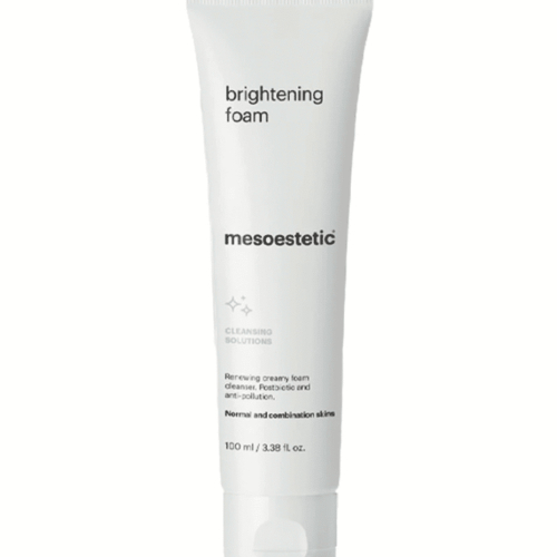 mesoestetic brightening foam