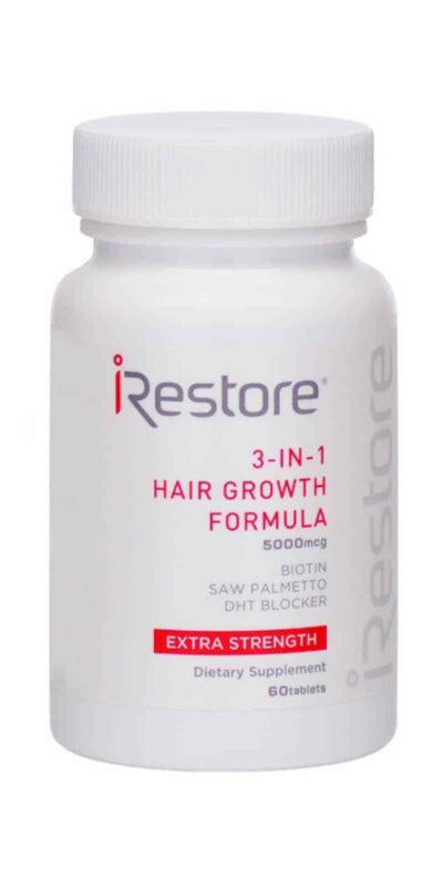 Male pattern baldness-iRestore 3-in-1 Hair Growth Formula