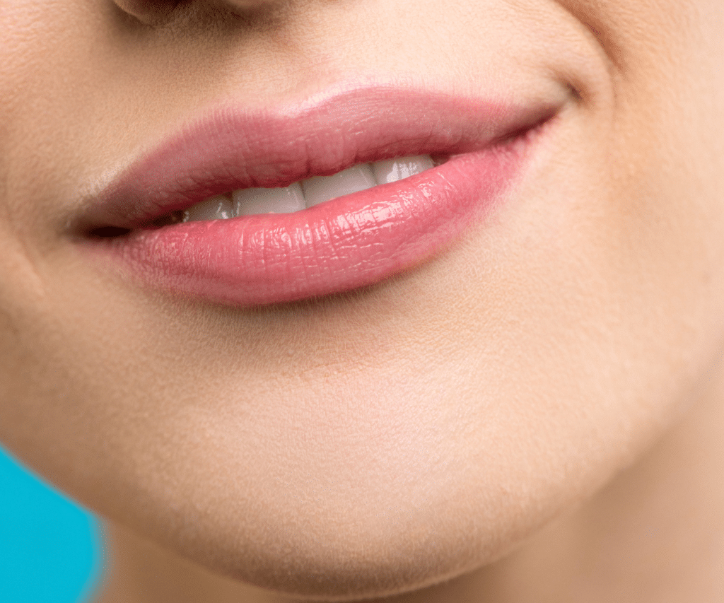 Beautiful and natural lips