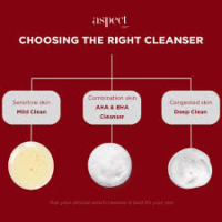 Aspect Dr, Choosing the right cleanser