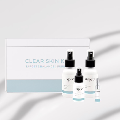 Asp3ct Clear Skin Kit at Satini Cosmetic Clinic in Christchurch